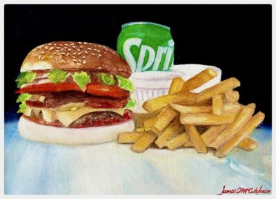 Burger & Chips