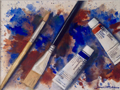 Brushes and Paints