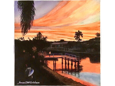 Sunset on the River