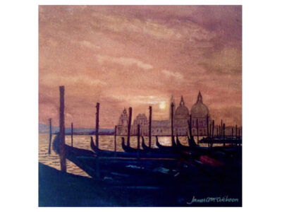 Sunset in Venice
